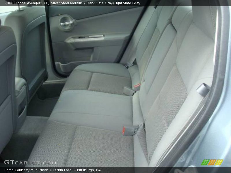 Silver Steel Metallic / Dark Slate Gray/Light Slate Gray 2008 Dodge Avenger SXT