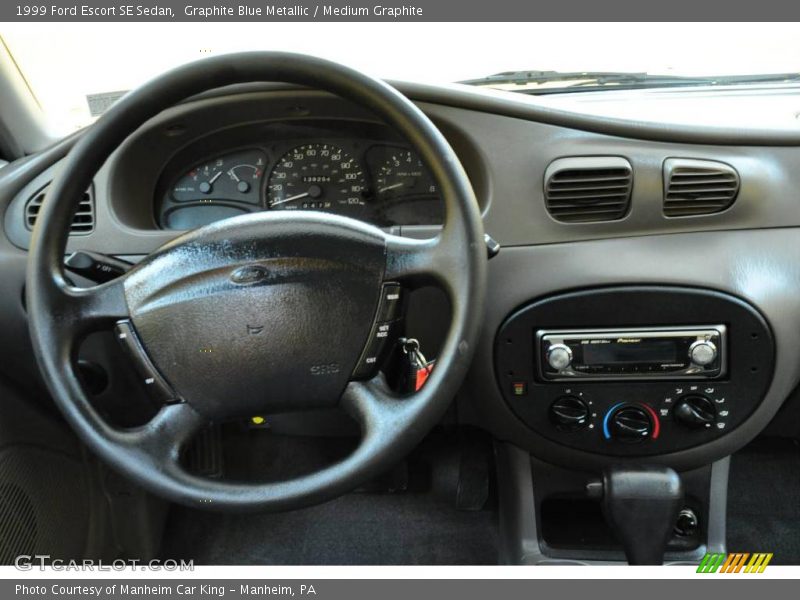 Graphite Blue Metallic / Medium Graphite 1999 Ford Escort SE Sedan