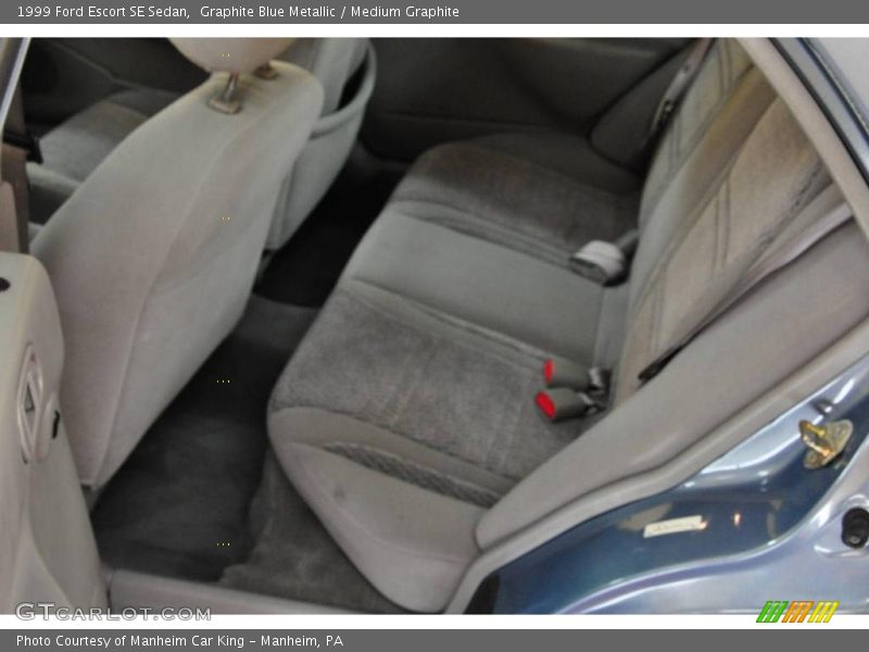 Graphite Blue Metallic / Medium Graphite 1999 Ford Escort SE Sedan