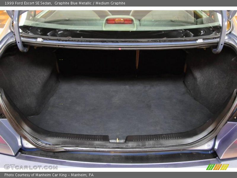Graphite Blue Metallic / Medium Graphite 1999 Ford Escort SE Sedan