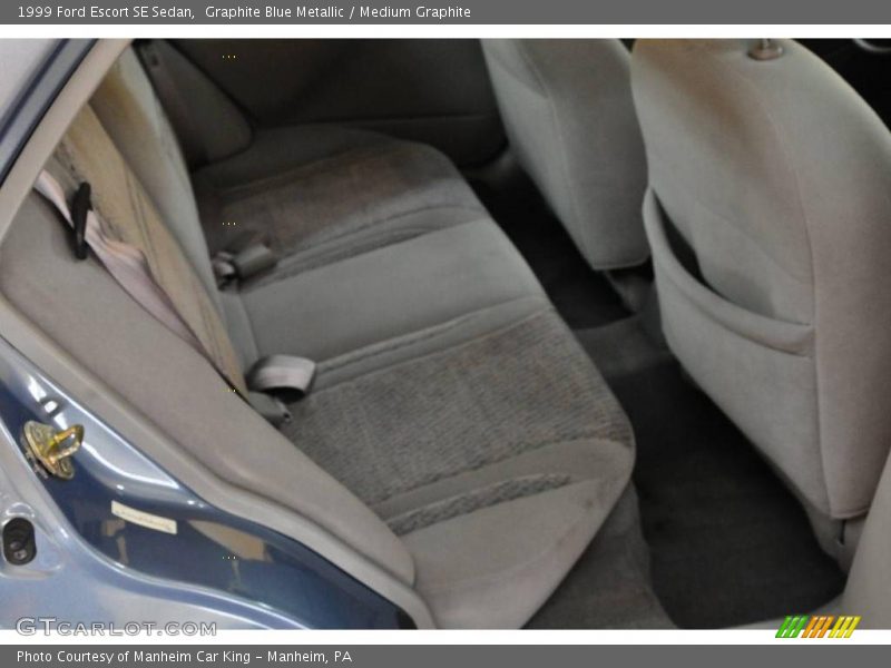 Graphite Blue Metallic / Medium Graphite 1999 Ford Escort SE Sedan