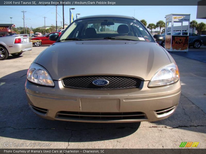 Arizona Beige Metallic / Medium/Dark Pebble Beige 2006 Ford Taurus SE