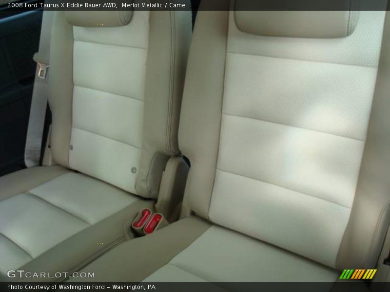 Merlot Metallic / Camel 2008 Ford Taurus X Eddie Bauer AWD