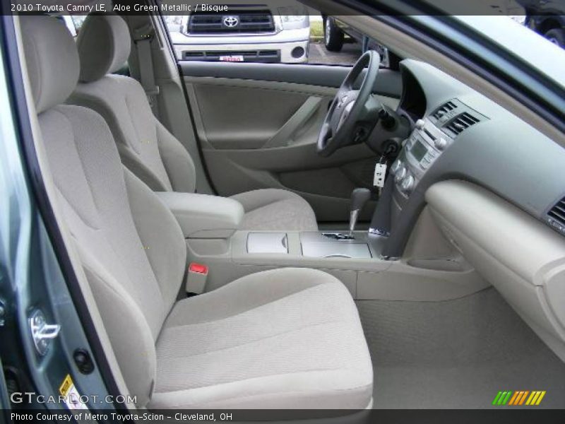 Aloe Green Metallic / Bisque 2010 Toyota Camry LE