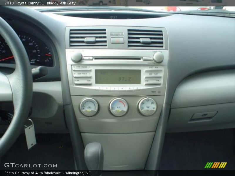 Black / Ash Gray 2010 Toyota Camry LE