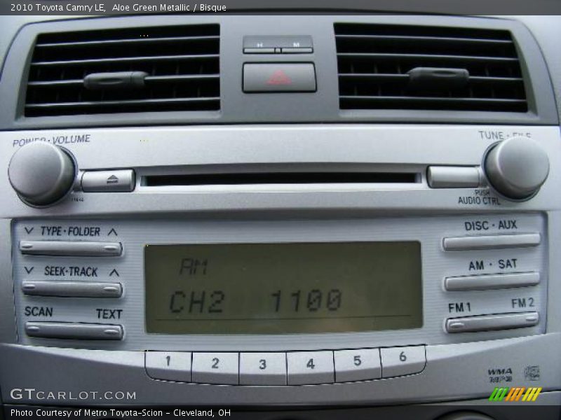 Aloe Green Metallic / Bisque 2010 Toyota Camry LE