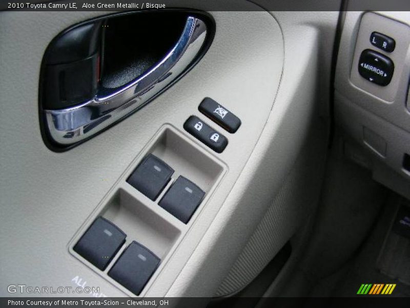 Aloe Green Metallic / Bisque 2010 Toyota Camry LE