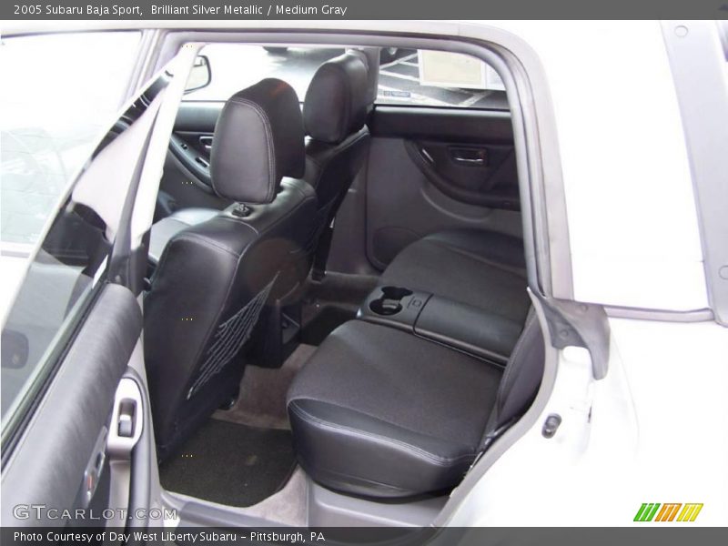 Brilliant Silver Metallic / Medium Gray 2005 Subaru Baja Sport