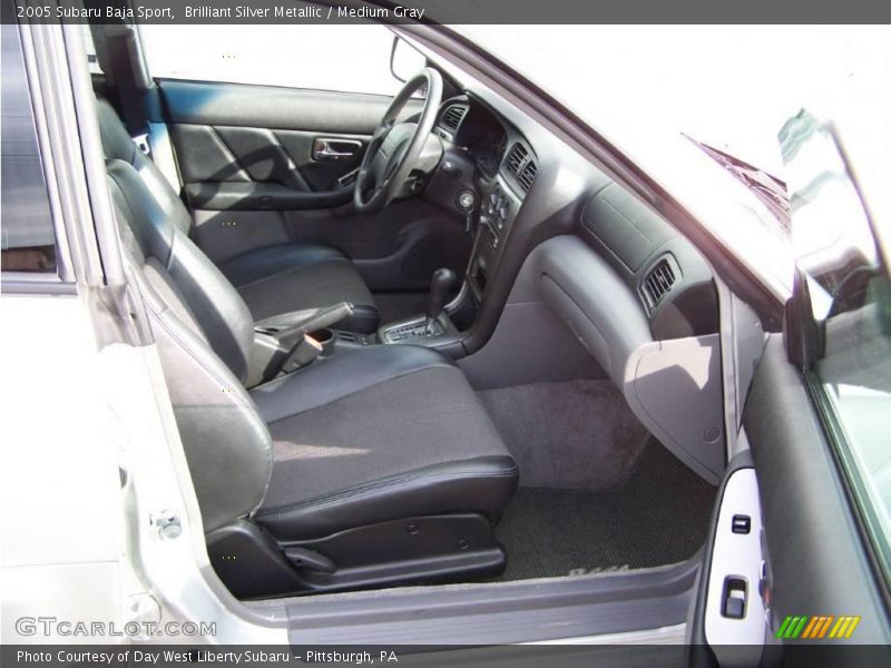 Brilliant Silver Metallic / Medium Gray 2005 Subaru Baja Sport