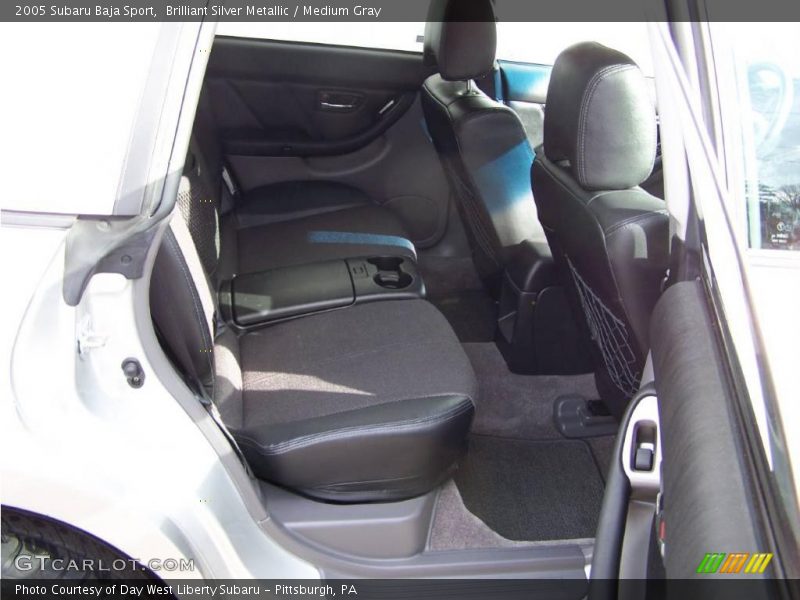 Brilliant Silver Metallic / Medium Gray 2005 Subaru Baja Sport