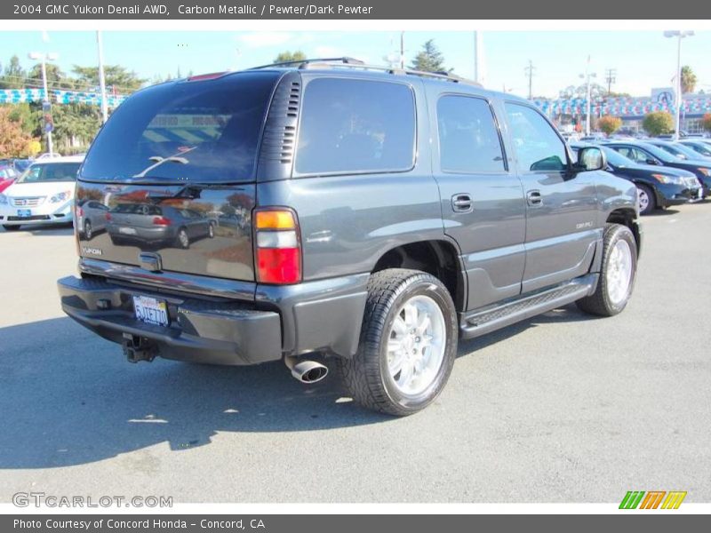 Carbon Metallic / Pewter/Dark Pewter 2004 GMC Yukon Denali AWD