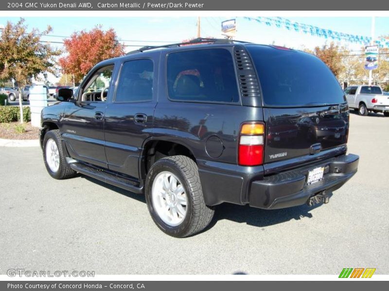 Carbon Metallic / Pewter/Dark Pewter 2004 GMC Yukon Denali AWD