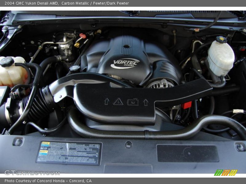 Carbon Metallic / Pewter/Dark Pewter 2004 GMC Yukon Denali AWD