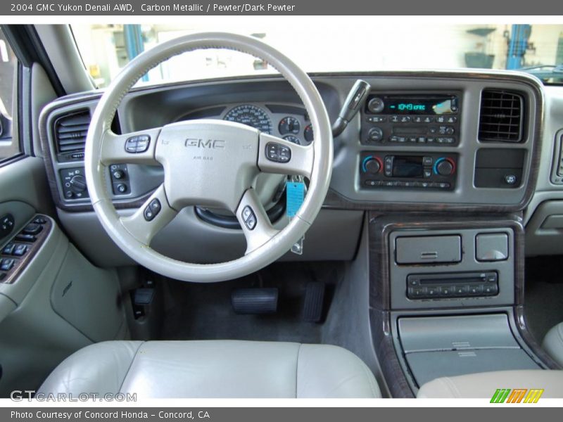 Carbon Metallic / Pewter/Dark Pewter 2004 GMC Yukon Denali AWD