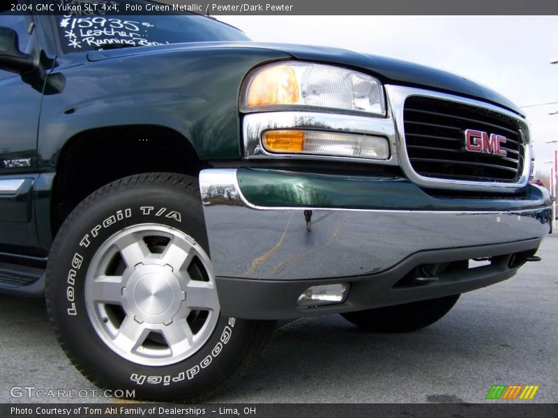 Polo Green Metallic / Pewter/Dark Pewter 2004 GMC Yukon SLT 4x4