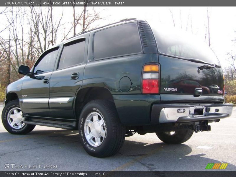 Polo Green Metallic / Pewter/Dark Pewter 2004 GMC Yukon SLT 4x4
