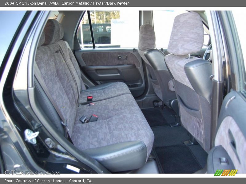 Carbon Metallic / Pewter/Dark Pewter 2004 GMC Yukon Denali AWD