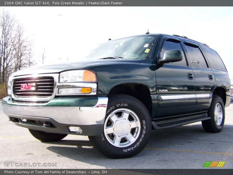 Polo Green Metallic / Pewter/Dark Pewter 2004 GMC Yukon SLT 4x4
