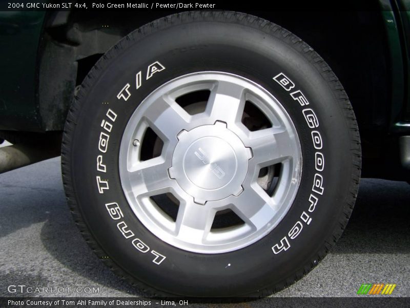 Polo Green Metallic / Pewter/Dark Pewter 2004 GMC Yukon SLT 4x4