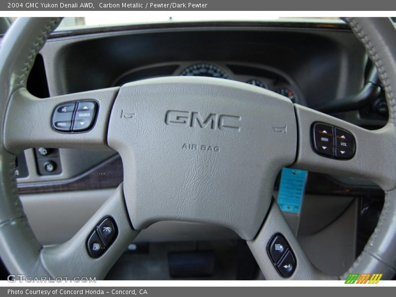 Carbon Metallic / Pewter/Dark Pewter 2004 GMC Yukon Denali AWD