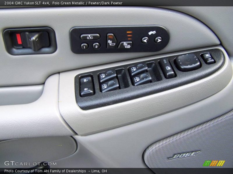 Polo Green Metallic / Pewter/Dark Pewter 2004 GMC Yukon SLT 4x4