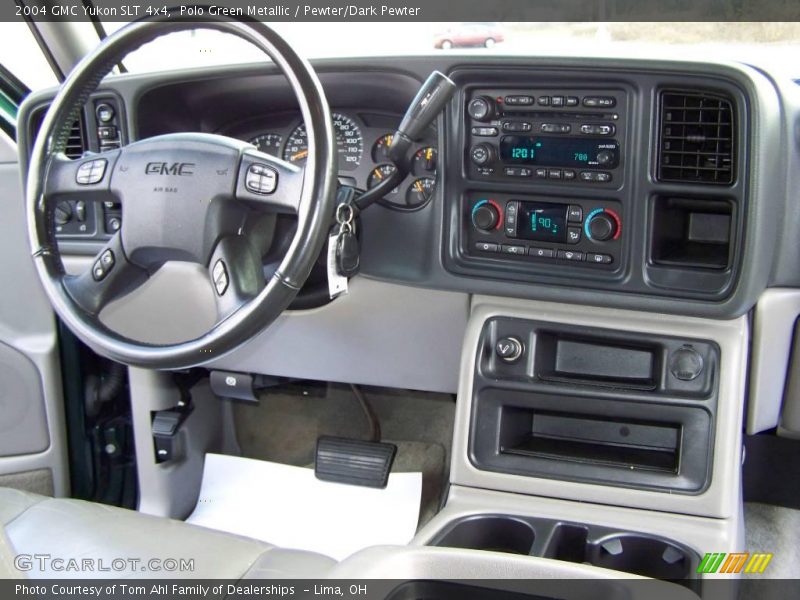Polo Green Metallic / Pewter/Dark Pewter 2004 GMC Yukon SLT 4x4