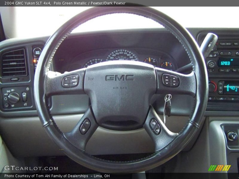 Polo Green Metallic / Pewter/Dark Pewter 2004 GMC Yukon SLT 4x4