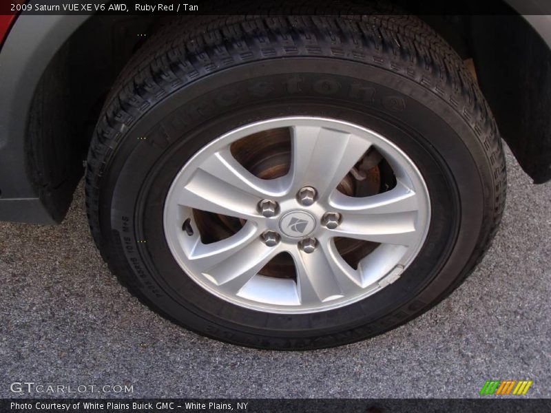 Ruby Red / Tan 2009 Saturn VUE XE V6 AWD