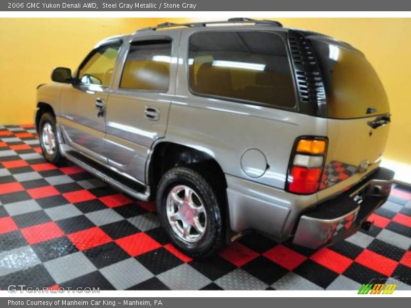 Steel Gray Metallic / Stone Gray 2006 GMC Yukon Denali AWD