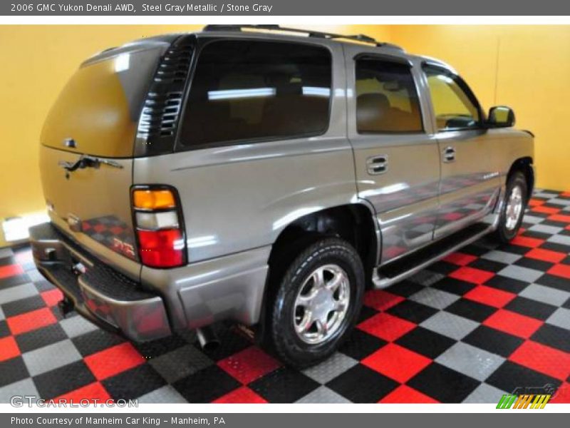 Steel Gray Metallic / Stone Gray 2006 GMC Yukon Denali AWD