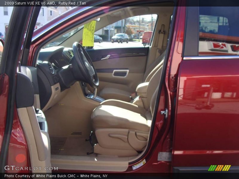 Ruby Red / Tan 2009 Saturn VUE XE V6 AWD