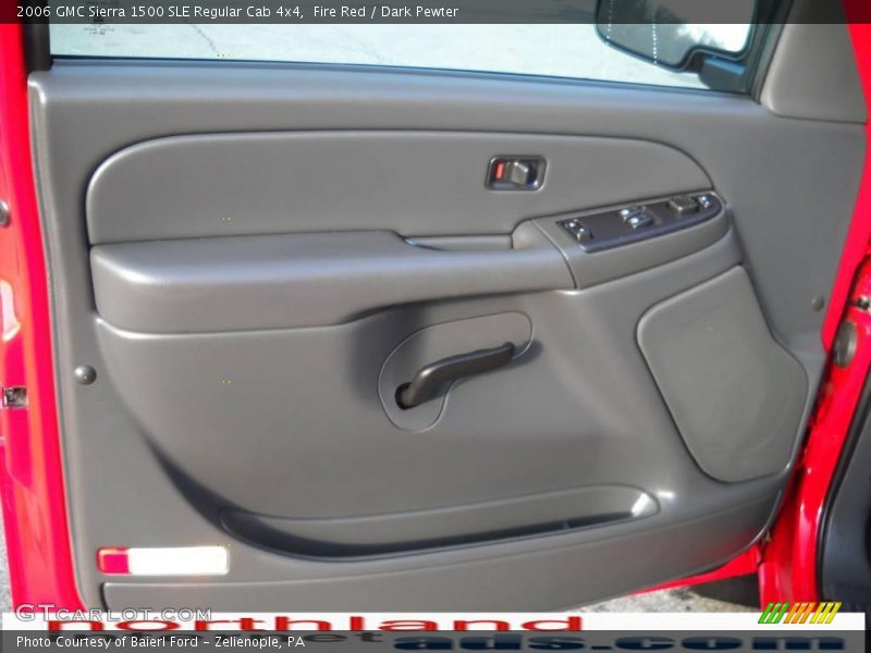 Fire Red / Dark Pewter 2006 GMC Sierra 1500 SLE Regular Cab 4x4