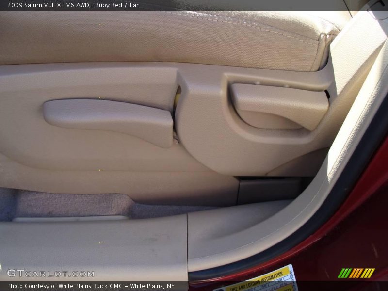 Ruby Red / Tan 2009 Saturn VUE XE V6 AWD