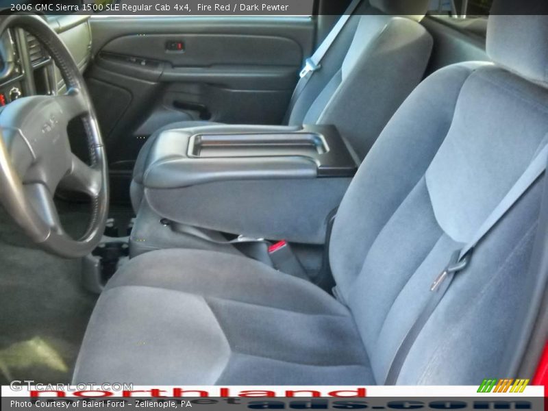 Fire Red / Dark Pewter 2006 GMC Sierra 1500 SLE Regular Cab 4x4