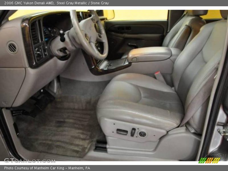 Steel Gray Metallic / Stone Gray 2006 GMC Yukon Denali AWD