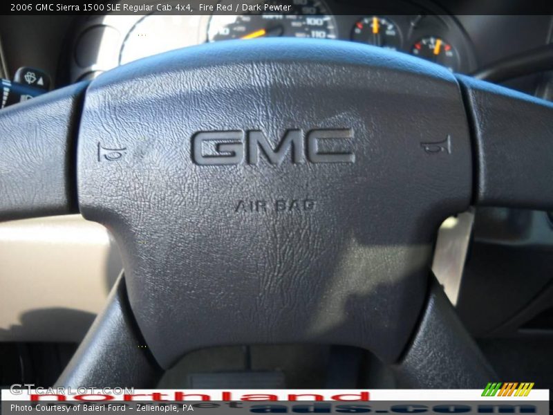 Fire Red / Dark Pewter 2006 GMC Sierra 1500 SLE Regular Cab 4x4