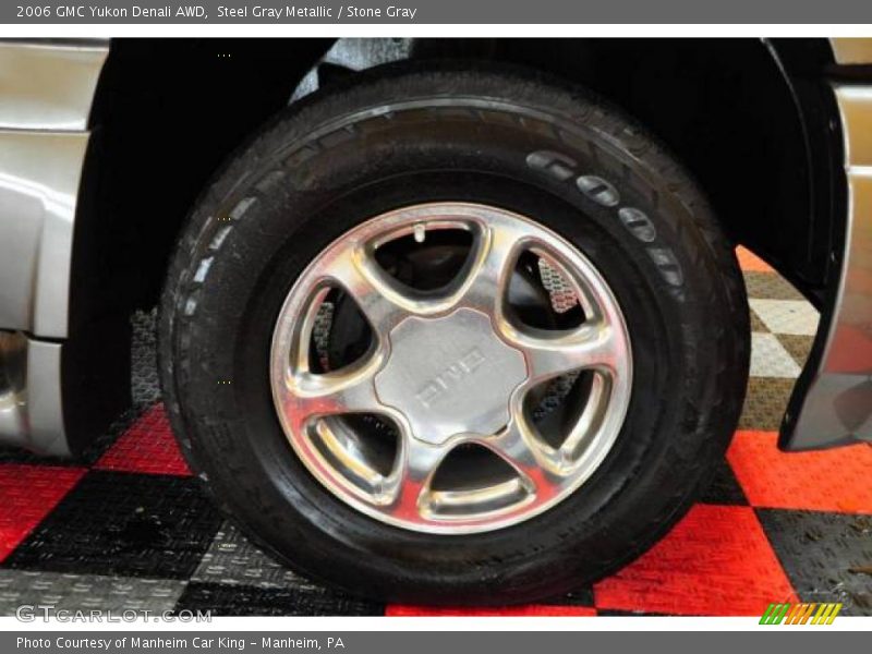Steel Gray Metallic / Stone Gray 2006 GMC Yukon Denali AWD