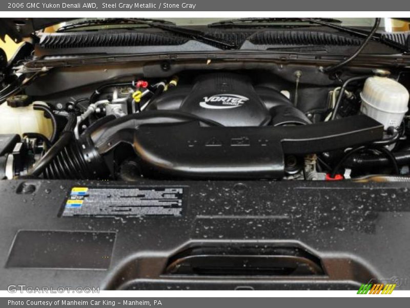 Steel Gray Metallic / Stone Gray 2006 GMC Yukon Denali AWD