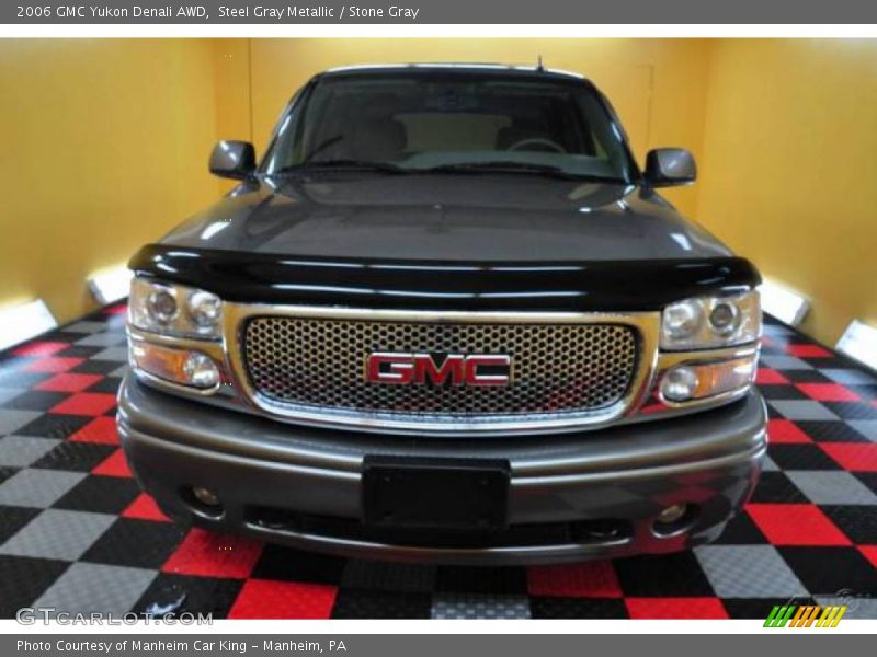 Steel Gray Metallic / Stone Gray 2006 GMC Yukon Denali AWD