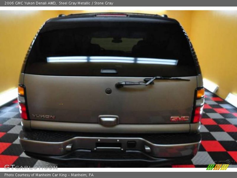Steel Gray Metallic / Stone Gray 2006 GMC Yukon Denali AWD