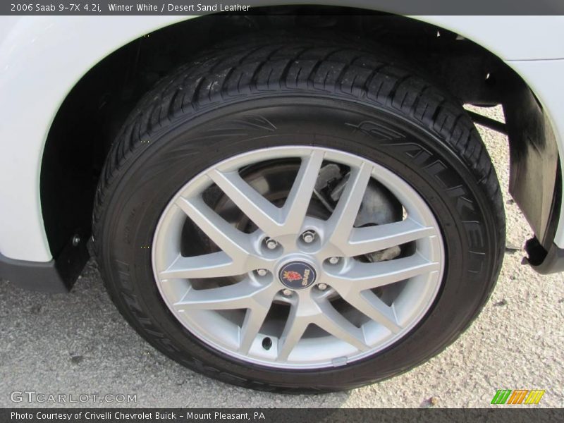 Winter White / Desert Sand Leather 2006 Saab 9-7X 4.2i