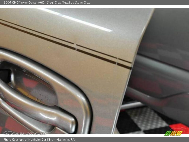 Steel Gray Metallic / Stone Gray 2006 GMC Yukon Denali AWD