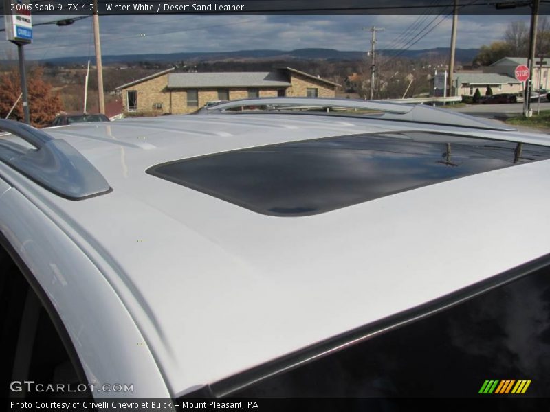Winter White / Desert Sand Leather 2006 Saab 9-7X 4.2i