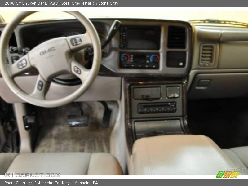 Steel Gray Metallic / Stone Gray 2006 GMC Yukon Denali AWD