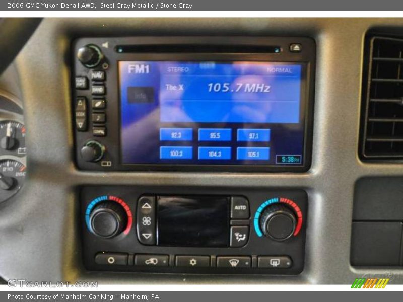 Steel Gray Metallic / Stone Gray 2006 GMC Yukon Denali AWD