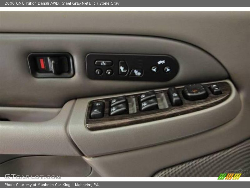 Steel Gray Metallic / Stone Gray 2006 GMC Yukon Denali AWD