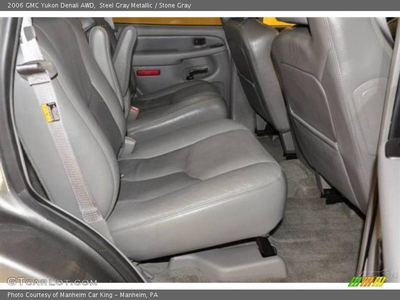 Steel Gray Metallic / Stone Gray 2006 GMC Yukon Denali AWD