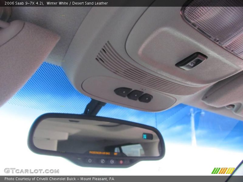 Winter White / Desert Sand Leather 2006 Saab 9-7X 4.2i