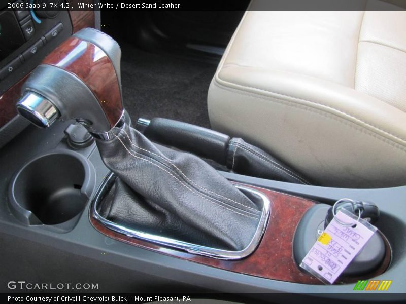 Winter White / Desert Sand Leather 2006 Saab 9-7X 4.2i