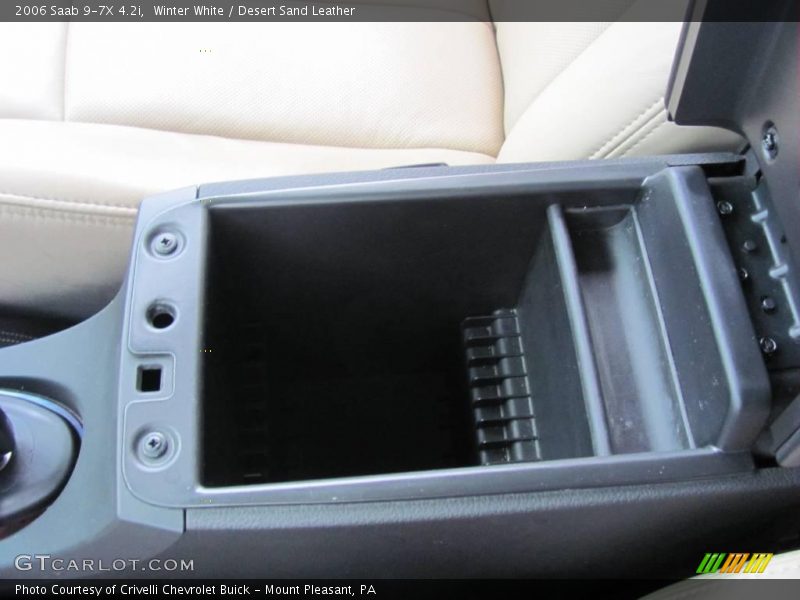 Winter White / Desert Sand Leather 2006 Saab 9-7X 4.2i